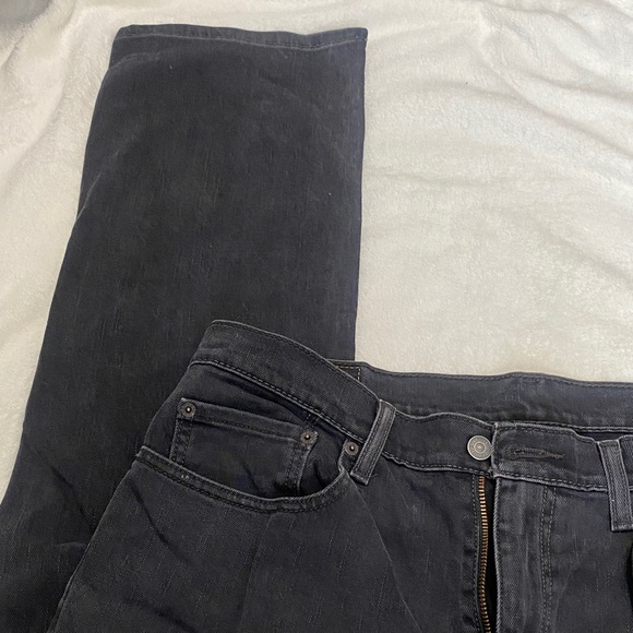Levi's 559 Dark Gray Denim Jeans 34/32 - Picture 6 of 6